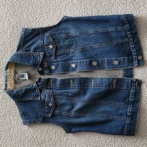 Gap factory denim vest